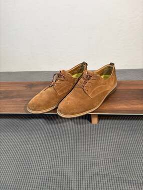 Amberjack The Original Grizzly Suede Derby Dress Shoes